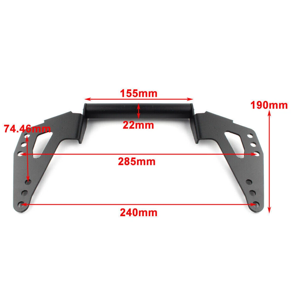 Soporte de teléfono de navegación GPS para Suzuki V-Strom 650 DL 650 XT 2017-2023 Foto 3 de 4