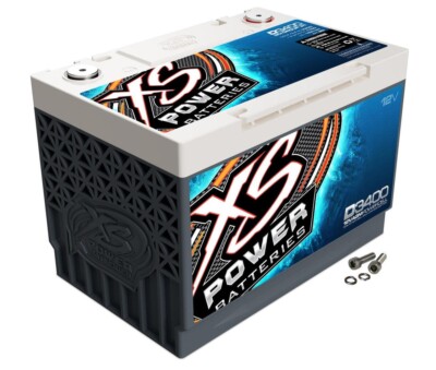 XS POWER D3400 AGM CAR AUDIO BATTERY 4000 WATTS