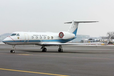 Mexican Navy Gulfstream IV XC-LMF colour photograph