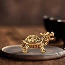 Dragon Turtle Statue Housewarming Congratulatory Gift Feng Shui Tea Pet for Home