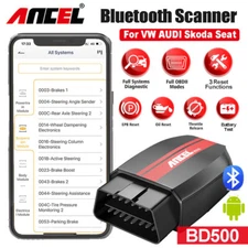 ANCEL All System OBD2 Scanner EPB Oil TPS Reset Diagnostic Tool Fit For Audi/VW