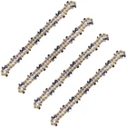 4 Saw Chains Replaces Oregon 91P052X 91P052E 91PX052X Half Chisel 52TG 1.3mm 3/8