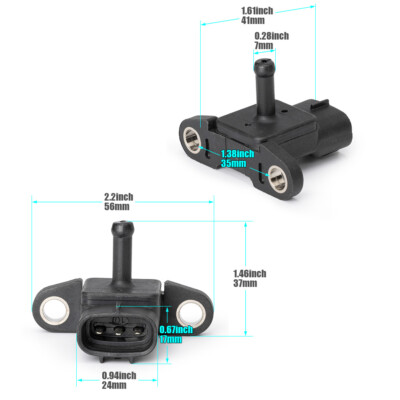 89390-1080A New Manifold Air Pressure Sensor MAP For HINO 700