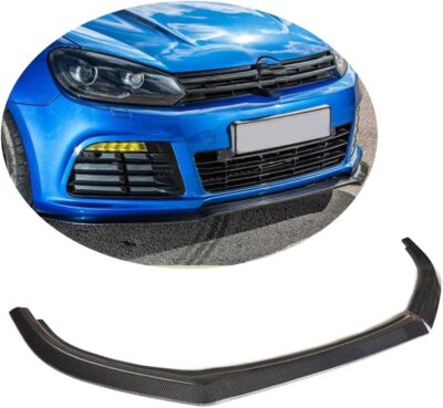 Kohlefaser Frontstoßstange Unterlippe passend für Volkswagen Golf MK6 R20 10-13