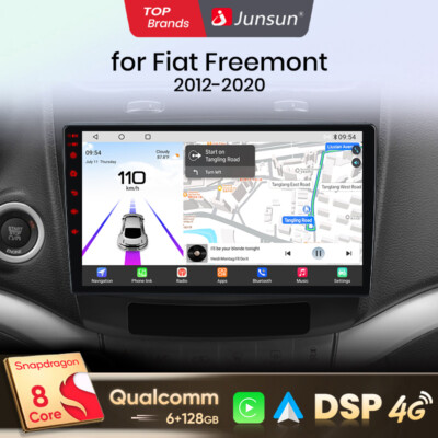 Android13 128G Für 2012-2020 Dodge Journey Fiat Freemont Autoradio Navi CarPlay 