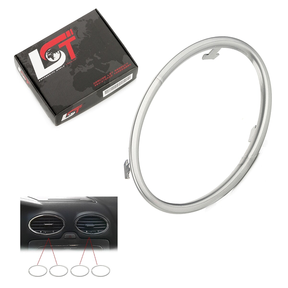 Cover Air Vent Front Gray for FORD FOCUS II 2 DA 04-12