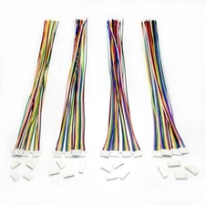 for 16 Sets JST SH 1.0mm 6 7 8 9 Pin Male Connector and 28AWG Female Connecto...
