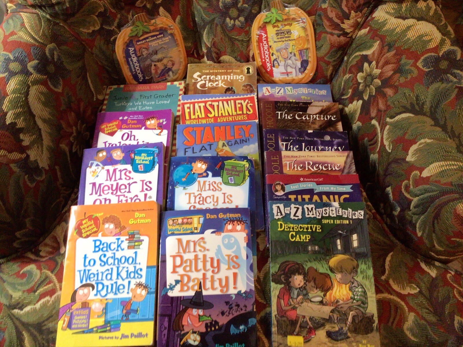 Large 19 Lot Children's Chapter Books Paperback Magic Tree House Guardians Hank eBay