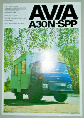 Avia A30N-SPP Prospekt - Mobiler Lebensmittelladen