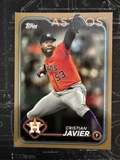 2024 Topps Series 1 - Gold #269 Cristian Javier 1588/2024