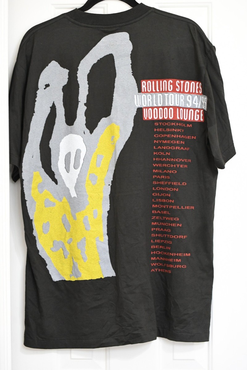 Rolling Stones Voodoo Lounge XL Shirt European Tour '94/'95