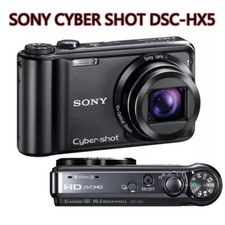 SONY Cyber-shot DSC-HX5 10.2MP 10X Optical Zoom Digital Camera-Black