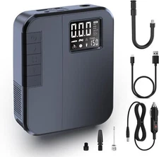 Woowind DP3 Tire Inflator Portable Air Compressor - 150PSI Air Pump for Car T...