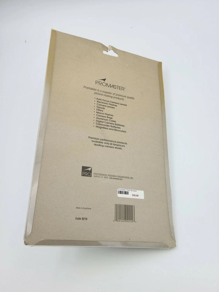 Promaster Flash Bracket for Digital Cameras 9215 - Image 2 of 3