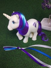 My little Pony Vintage G1 U&P I: Glory + 4 ribbons 1983 (HK)