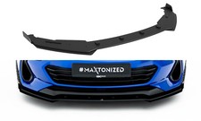 Street Pro Front Ansatz für +Flaps für Subaru BRZ Mk2 schwarz Heckschürze ansatz