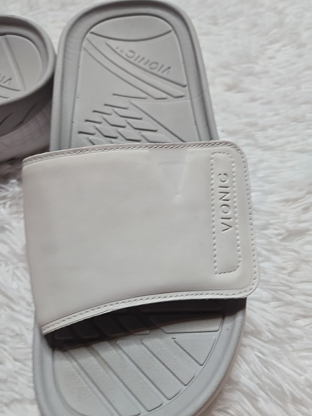 Vionic Rejuvenate Gray Adjustable Slide Sandals S… - image 3