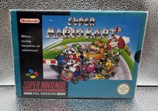 Super Mario Kart Super Nintendo W/Manual Retro PAL 1992 #0410