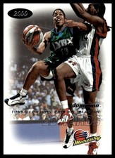 2000 SkyBox Dominion WNBA #76 Tonya Edwards Phoenix Mercury