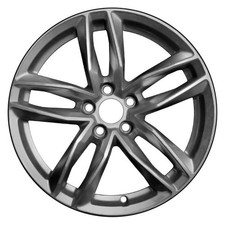 For Audi A4 Quattro 16-21 Alloy Factory Wheel 10-spoke Silver Metallic 18x8