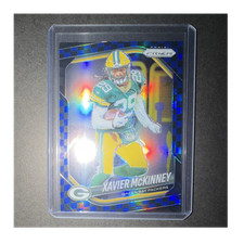 2025 Panini Prizm Checkerboard Xavier McKinney #66 Green Bay Packers Football SP