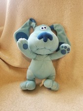 Nanco Blues Clues Blue Dog Plush Stuffed Toy 11" 2004 Vintage