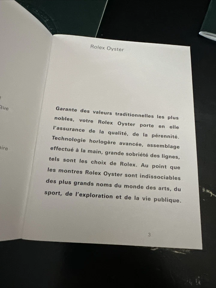 Genuine Rolex Manual Datejust GMT Milgauss Day-date Daytona 13 Pcs - Immagine 3 di 4