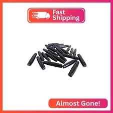 Genuine Black Buffalo Bone Hairpipe Beads 1.5 Inches / 25 Pieces 