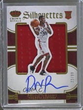 2015-16 Panini Preferred Rookie Silhouettes 22/99 Delon Wright #18 Auto 7b5
