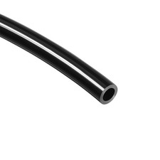 6mm x 4mm Pneumatic Air PU Hose Pipe Tube 5 Meter 16.4ft Black