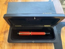 Parker Duofold Centennial Orange GT Fountain Pen - England