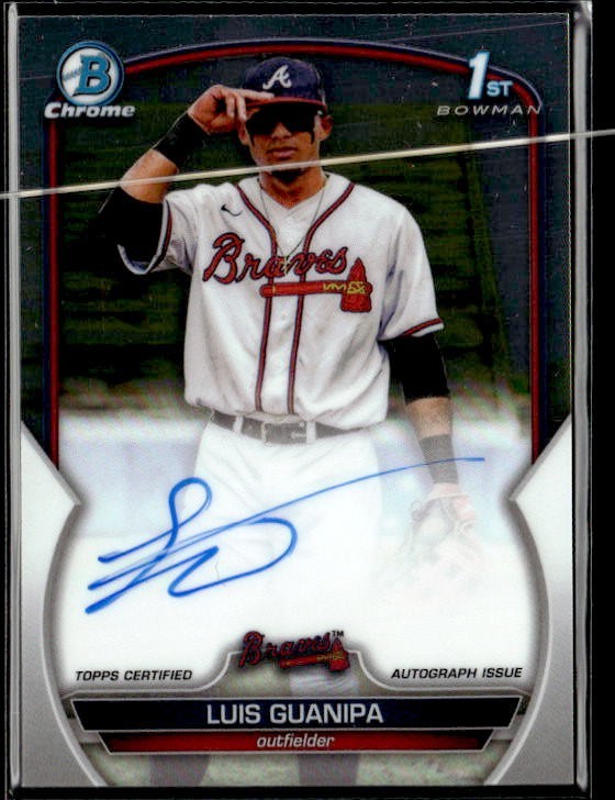 L12,198 - 2023 Bowman Chrome Prospect Autographs #CPALG Luis Guanipa