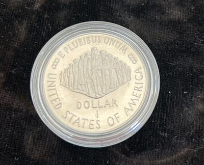 1987 US Constitution 200th Anniversary Commemorative Silver Coin
