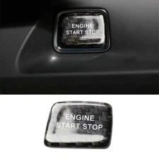 For Chevrolet Camaro 2016-2024 Real Carbon Fiber One-Click Start Switch Cover