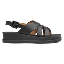 Lilley & Skinner Womens Sandals Black Adults Ladies Wedge Cuba Size