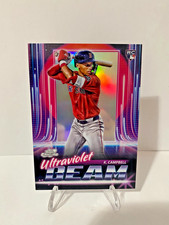 2025 Topps Cosmic Chrome Kristian Campbell Ultraviolet Beam RC #UB-22 Red Sox