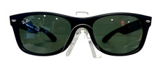 Ray-Ban Wayfarer RB2132 622 Matte Rubber Black Sunglasses 52/18/145