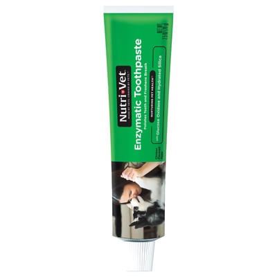 Nutri-Vet Enzymatic Toothpaste for Dogs | Non-Foaming & Quality Design | 2.5