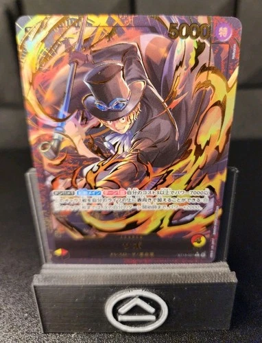 Sabo L ST13-001 Japanese ONE PIECE Card Leader Collection Gold Leader - NM
