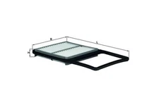 Mahle LX 2678 air filter for Toyota