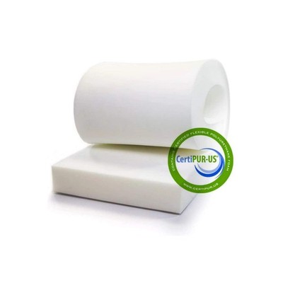 Isellfoam Upholstery Foam Cushion 5''x 24''x 80'' 46ILD (Firm) High Density Upho...