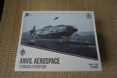 Star Citizen JRDF Limited Anvil Carrack Expedition Kit Model 1:500