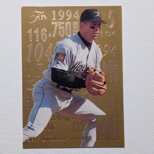 Fleer 1995 Flair Hot Numbers #1 Jeff Bagwell Houston Astros Baseball Insert