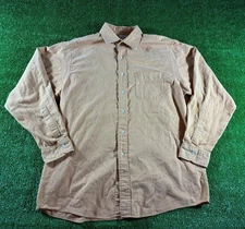 Brooks Brothers Men's 16 1/2-35 Orginal Button Down Dress Shirt Orange Regent