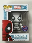 Funko Pop! Marvel White Deadpool RARE! Matt's Cavalcade of Comics Exclusive
