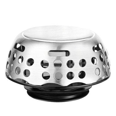 Hair Catcher Plug Bathroom Tub Stopper Bounce Filter for Quick Water Drain