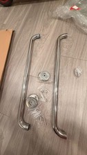 2 Pack Stainless Steel Grab Bars 24  Bathroom Shower Safety Handle Rails