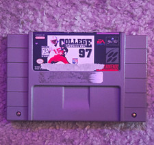 EA SPORTS College Football USA 97 SNES/Super NES Cartridge Only NTSC-U/C 1997