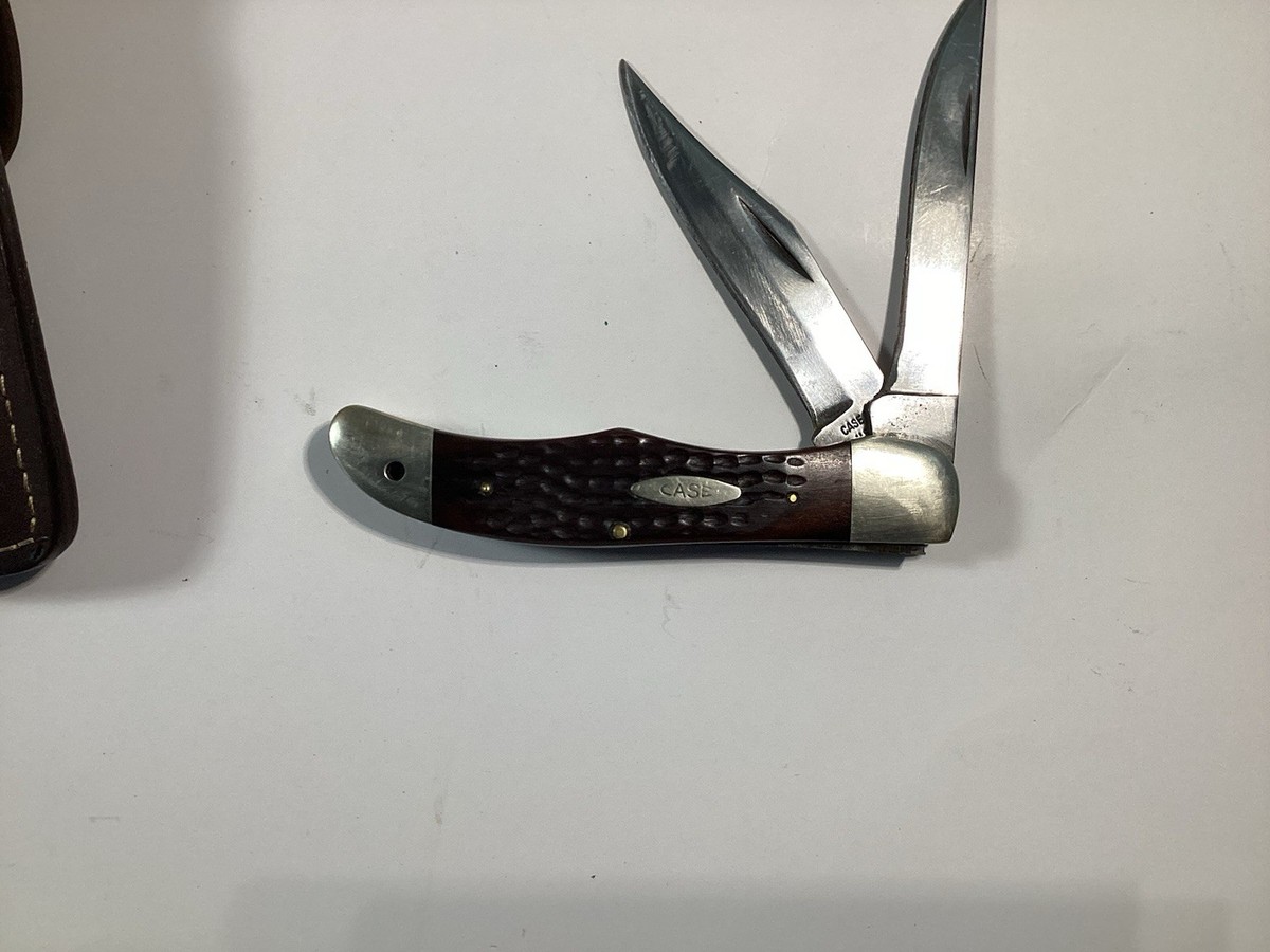1977 3 Dot Case Folding Hunter Knife 6265-SAB | eBay