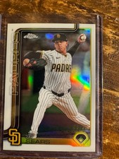 2025 Topps Chrome Update Series - JP Sears #USC85 White Refractor /30 Padres